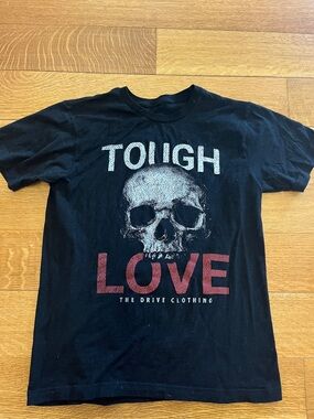 The drive clothing co Tough Love Skull Graphic Tee - medium